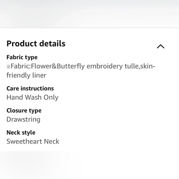 Puffy Sleeve Black Floral Embroidered Prom Evening Party Dress size 16 NEW - Picture 3 of 5